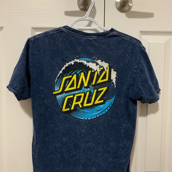 Blue Santa Cruz t-shirt - Picture 2 of 3